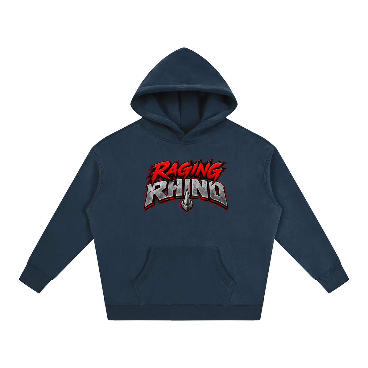 Silhouette Raging Rhino Oversize Fleeced Hoodie