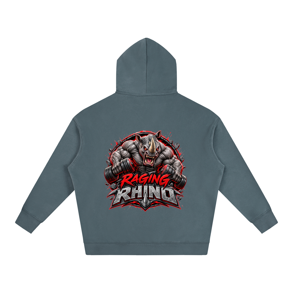 OG Raging Rhino Oversize Fleeced Hoodie