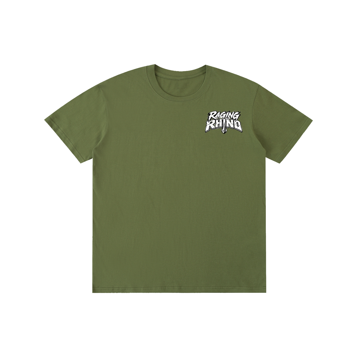 Essential Raging Rhino Pure Cotton Unisex T-Shirt