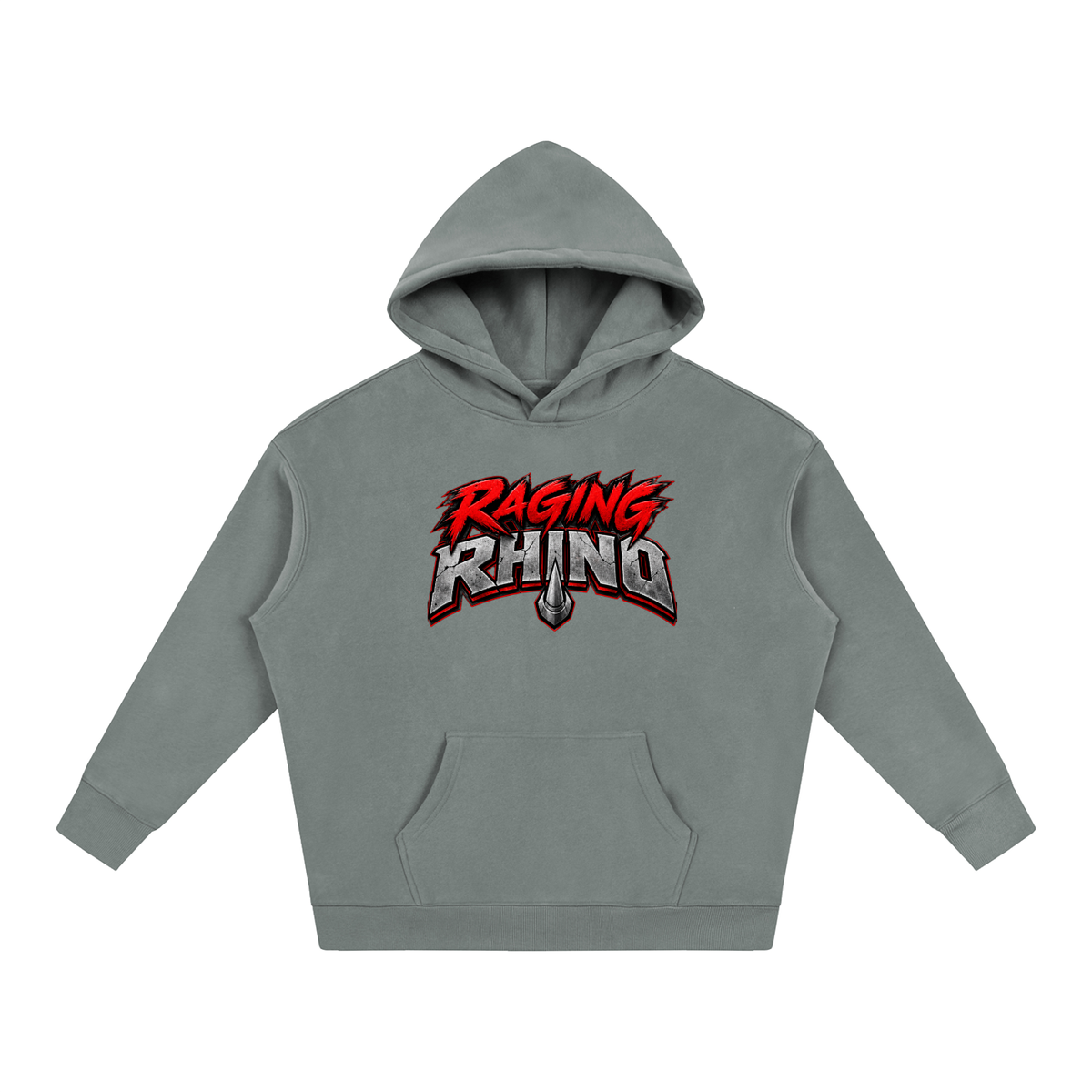 Silhouette Raging Rhino Oversize Fleeced Hoodie