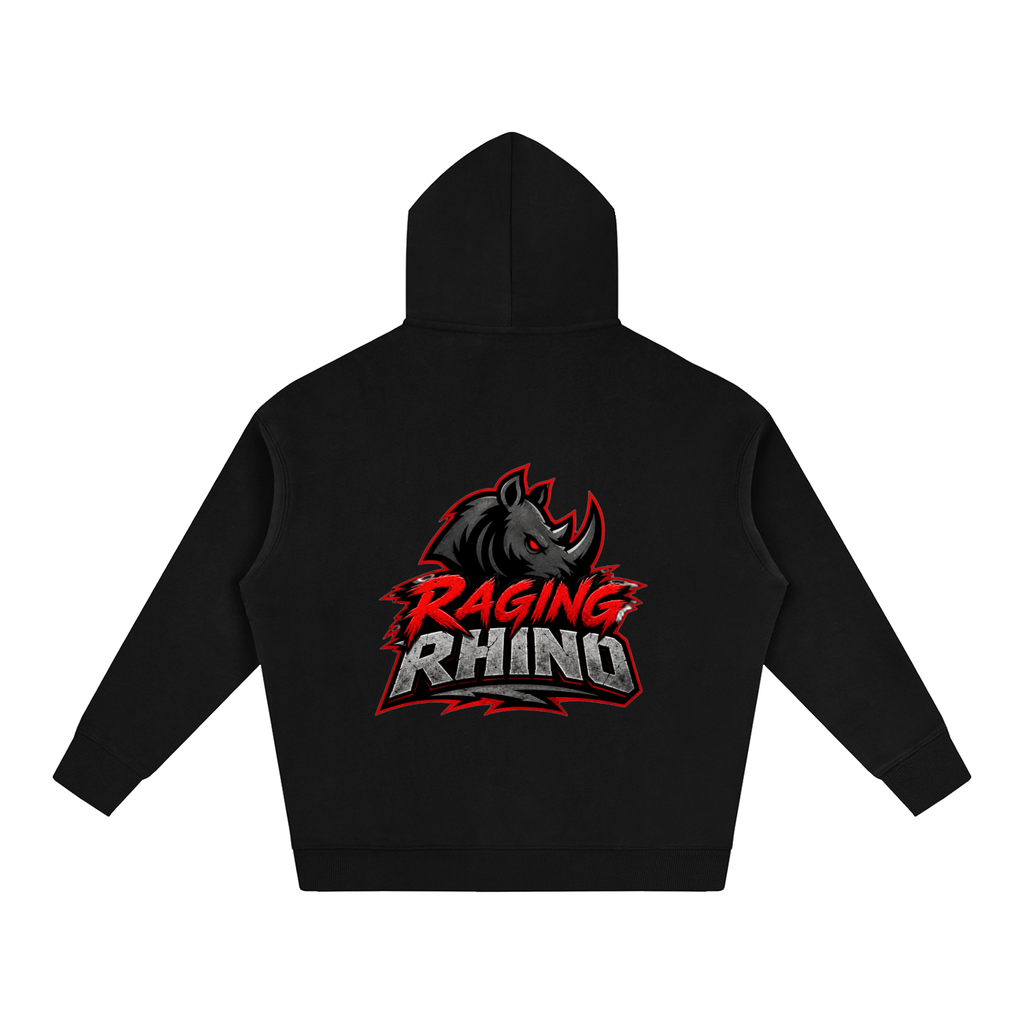 Silhouette Raging Rhino Oversize Fleeced Hoodie