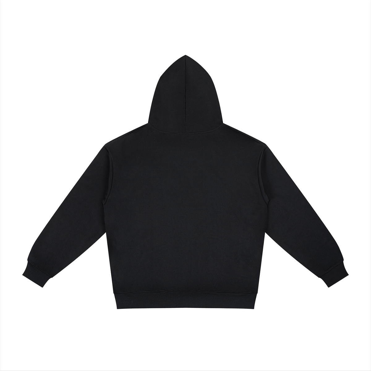 Essential Raging Rhino Black and White Silhouette Relaxed Fit Hoodie
