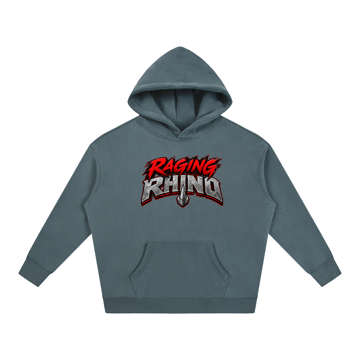 OG Raging Rhino Oversize Fleeced Hoodie