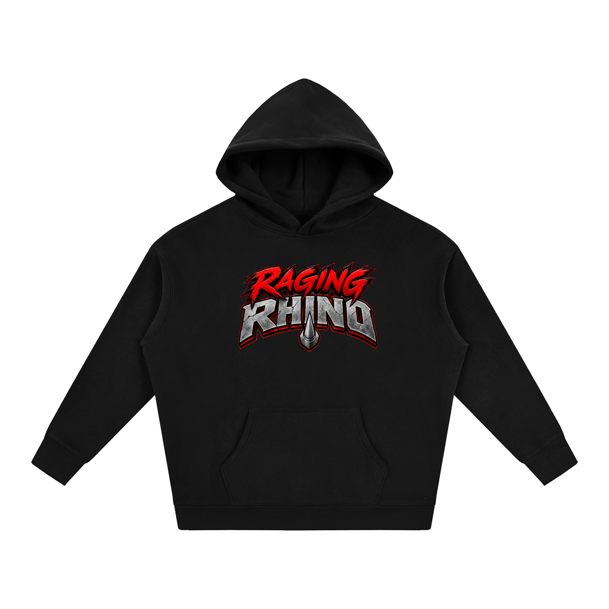 Silhouette Raging Rhino Oversize Fleeced Hoodie